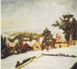 Winter-Ansicht von Chartwell Winter-Ansicht von Chartwell