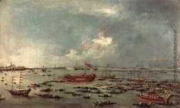 Ausreise des Bucintoro nach San Nicol del Lido Ausreise des Bucintoro nach San Nicol del Lido