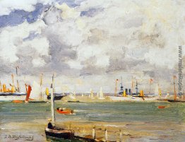 Schiffe im Hafen Schiffe im Hafen