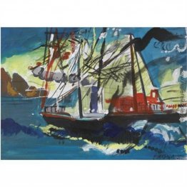 Schiffe im Hafen Schiffe im Hafen