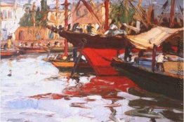 Barca en el Riachuelo Barca en el Riachuelo