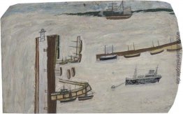 Hafen-Szene Hafen-Szene