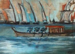 Barco com Marinheiros Barco com Marinheiros