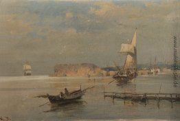 Boote in einem Hafen Boote in einem Hafen