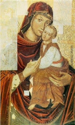 Ikone der Mutter Gottes aus dem Bilostok Kloster Ikonostase Ikone der Mutter Gottes aus dem Bilostok Kloster Ikonostase