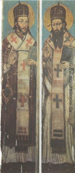 Symbol des heiligen Johannes Chrysostomus und heiligen Basilius Symbol des heiligen Johannes Chrysostomus und heiligen Basilius