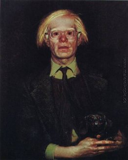 Porträt von Andy Warhol Porträt von Andy Warhol