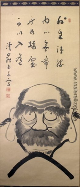 Nach vorn gerichtete Daruma Nach vorn gerichtete Daruma