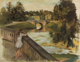 Die Brücke bei Gatschina (Karpin Teich) Die Brücke bei Gatschina (Karpin Teich)
