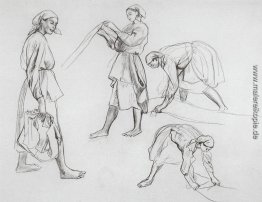 Vier weibliche Figuren Vier weibliche Figuren