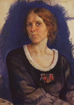 Porträt von A. S. Kunina Porträt von A. S. Kunina