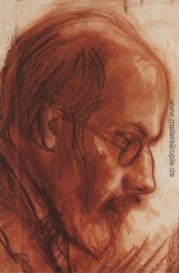 Porträt von Alexander Benois Porträt von Alexander Benois